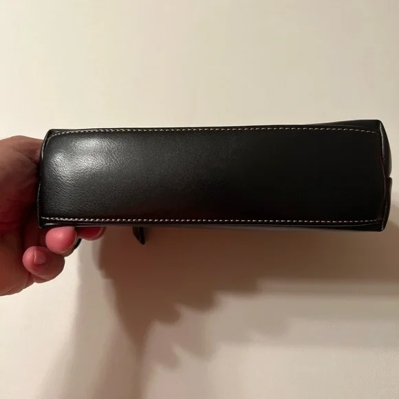 EUC Vintage Mondani New York Black  Handbag Y2K 2000s (D5) - Picture 6 of 8